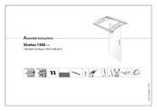 Palram Stratus 1500 Assembly Instructions Manual