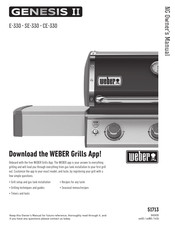 Weber SE-330 Owner's Manual