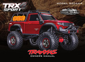 Traxxas HIGH TRAIL TRX 4 SPORT 82044-4 Owner's Manual