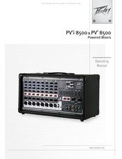 Peavey PV i 8500 Operating Manual
