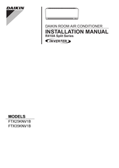 Daikin FTX35KNV1B Installation Manual