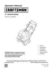 Craftsman 247.889800 Operator's Manual