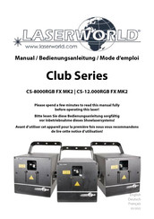 Laserworld CS-8000RGB FX MK2 Manual