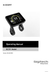 DigiTech B-COCKPiT BC351 Operating Manual