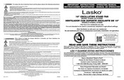 Lasko S16200 Instructions