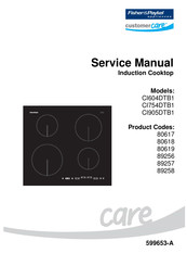 Fisher & Paykel 89258 Service Manual