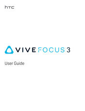 Htc VIVE FOCUS 3 User Manual