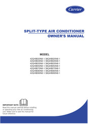 Carrier 42QHB020N8-1 Owner's Manual