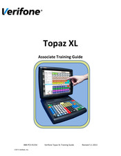 Verifone Topaz XL Training Manual