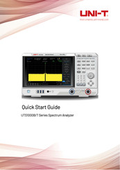 UNI-T UTS1000B Series Quick Start Manual