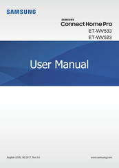 Samsung Connect Home Pro ET-WV533 User Manual