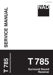 NAD T785 Service Manual