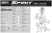 Weber SPIRIT E/SP-210 Assembly Instructions Manual