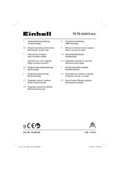 Einhell TC-TS 2025/3 eco Original Operating Instructions