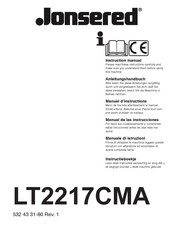 Jonsered LT2217CMA Instruction Manual