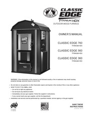 Central Boiler CLASSIC EDGE 760 TITANIUM HDX Manual