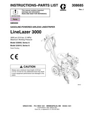 Graco LineLazer 3000 Instructions-Parts List Manual