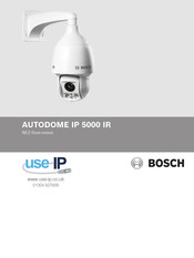 Bosch AUTODOME IP 5000 IR NEZ-5 Series Manual