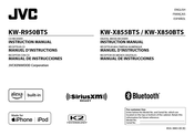 JVC KW-X850BTS Instruction Manual