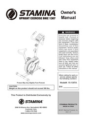 Stamina 15-1307A Owner's Manual