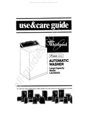 Whirlpool Estate Series Use & Care Manual