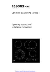 AEG 941 054 493 Operating Instructions & Installation Instructions