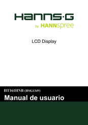 Hannspree Hanns.G HT161HNB Manual
