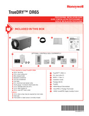 Honeywell TrueDRY DR65A2000 Professional Installation Manual