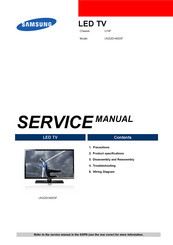 Samsung UN32EH4003F Service Manual