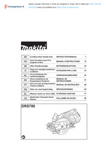 Makita DRS780Z Instruction Manual