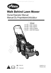 Ariens LM21S Classic Owner's/Operator's Manual
