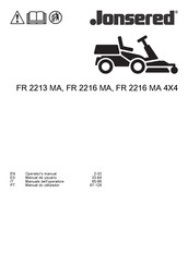 Jonsered FR 2216 MA Operator's Manual
