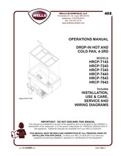 Wells HRCP-7343 Installation Manual