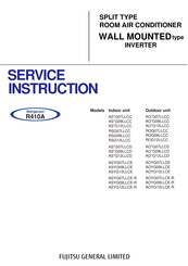 Fujitsu AS G12LLCC Series Service Manual