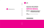 LG RH1757 Service Manual
