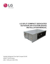 LG ARND DCR4 Series Installation Manual
