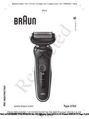 Braun 5762 Series Manual