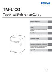 Epson C31CJ52121 Technical Reference Manual