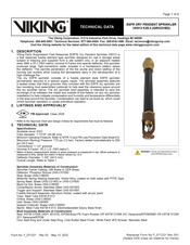 Viking VK512 K25.2 Technical Data Manual