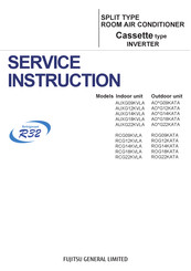 Fujitsu AO G18KATA Series Service Instruction