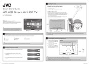 Jvc LT-40C880 Quick Start Manual