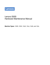 Lenovo 10HV Hardware Maintenance Manual