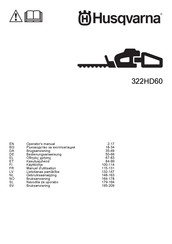Husqvarna 322HD60 Operator's Manual