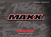 Traxxas Maxx Owner's Manual