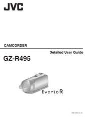 JVC EverioR GZ-R495 Detailed User Manual