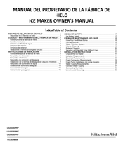 Kitchenaid LKUIX335PPS Series Owner's Manual