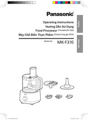 Panasonic MK-F310 Operating Instructions Manual