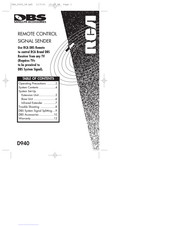 RCA DBS D940 Manual