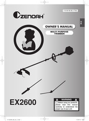 Zenoah EX2600 Owner's Manual