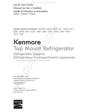 Kenmore 253.6060 Series Use & Care Manual